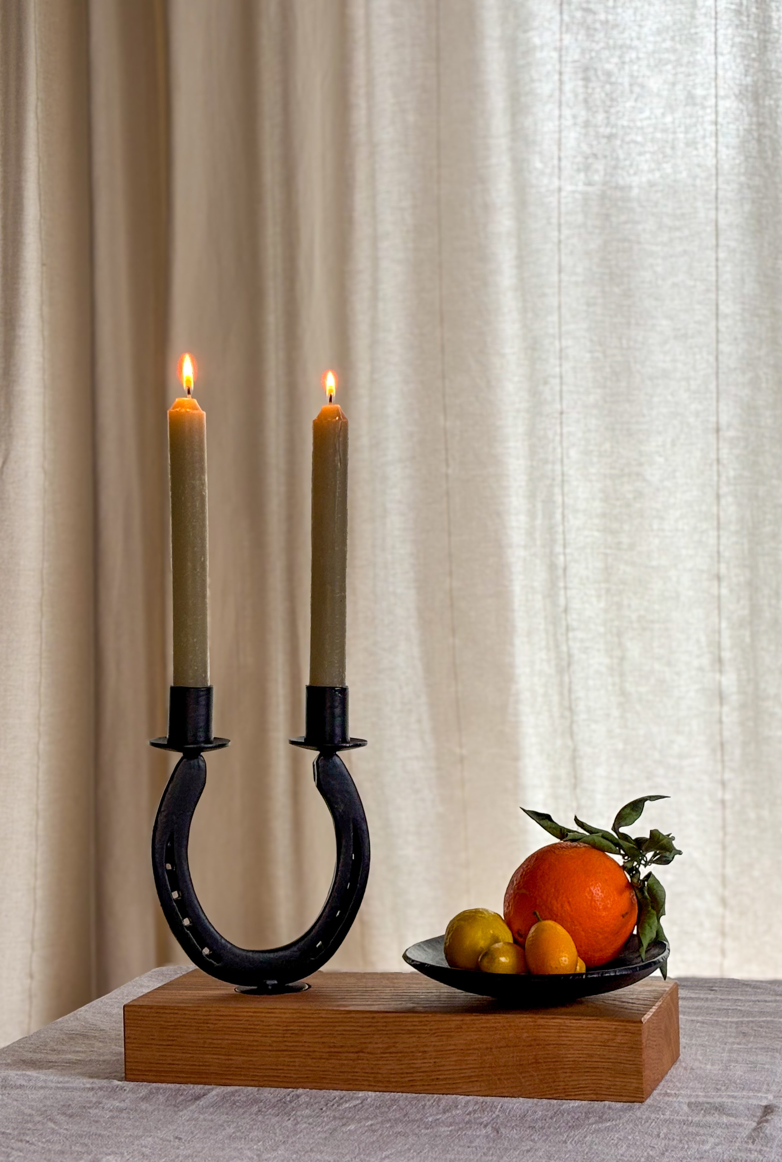 Modul-System: Kerzenständer Hufeisen Duo #1