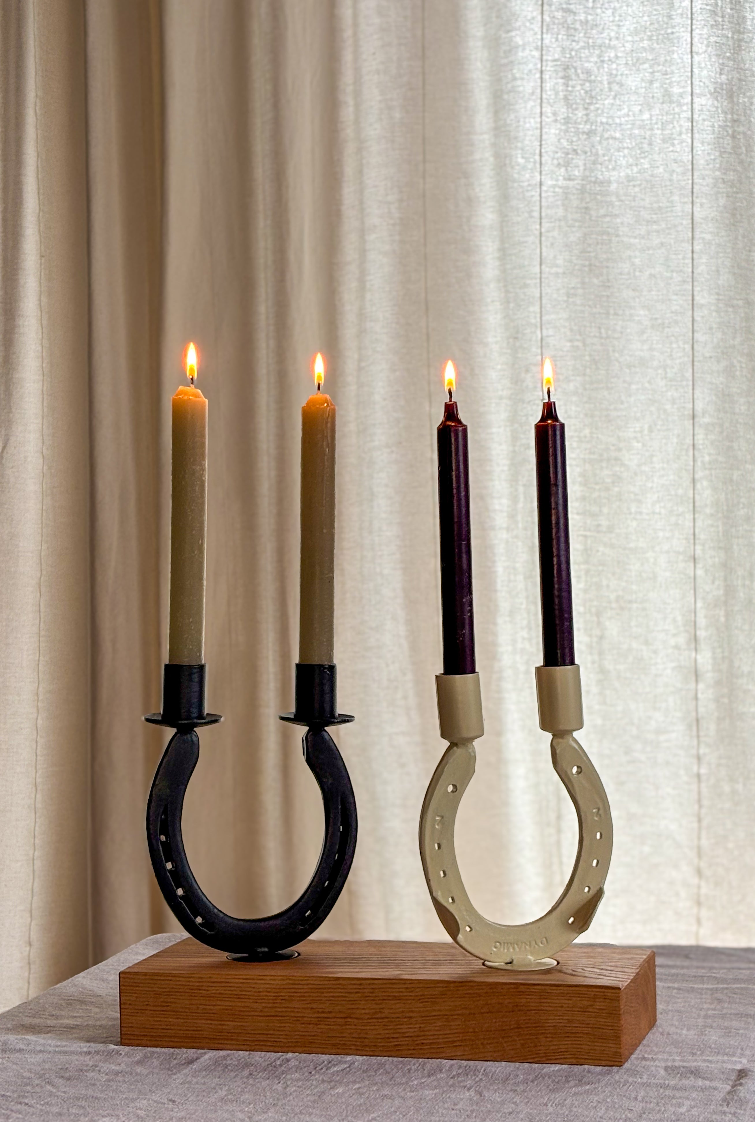 Modul-System: Kerzenständer Hufeisen Duo #2